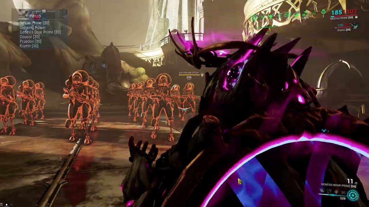 Warframe: screen shake x recoil