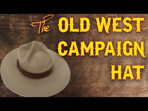 The Old West Campaign Hat