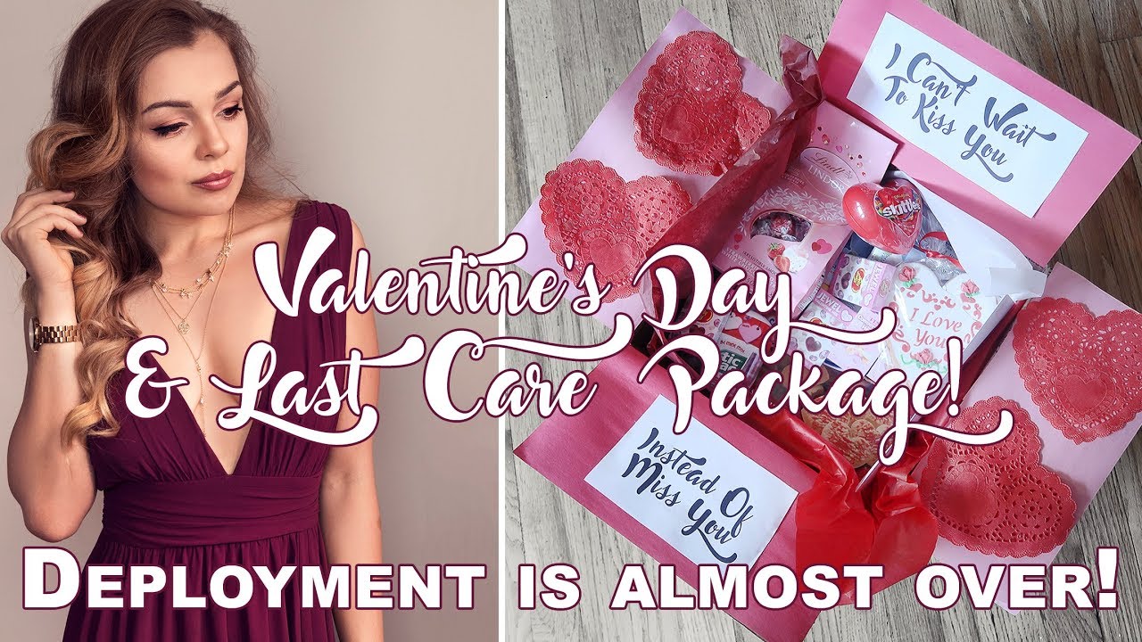 Diary of an Army Girlfriend: Valentine's Day & LAST Care Package | Deployment Ending Chat!