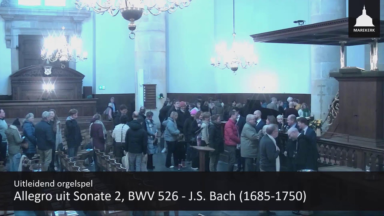 Marekerk Leiden, 11 januari 2026, 10.00 uur - ds. T. Jacobs - bevestiging ambtsdragers