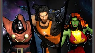 Ultimate Marvel vs Capcom 3: Spencer, Doctor Doom, and She-Hulk arcade playthrough