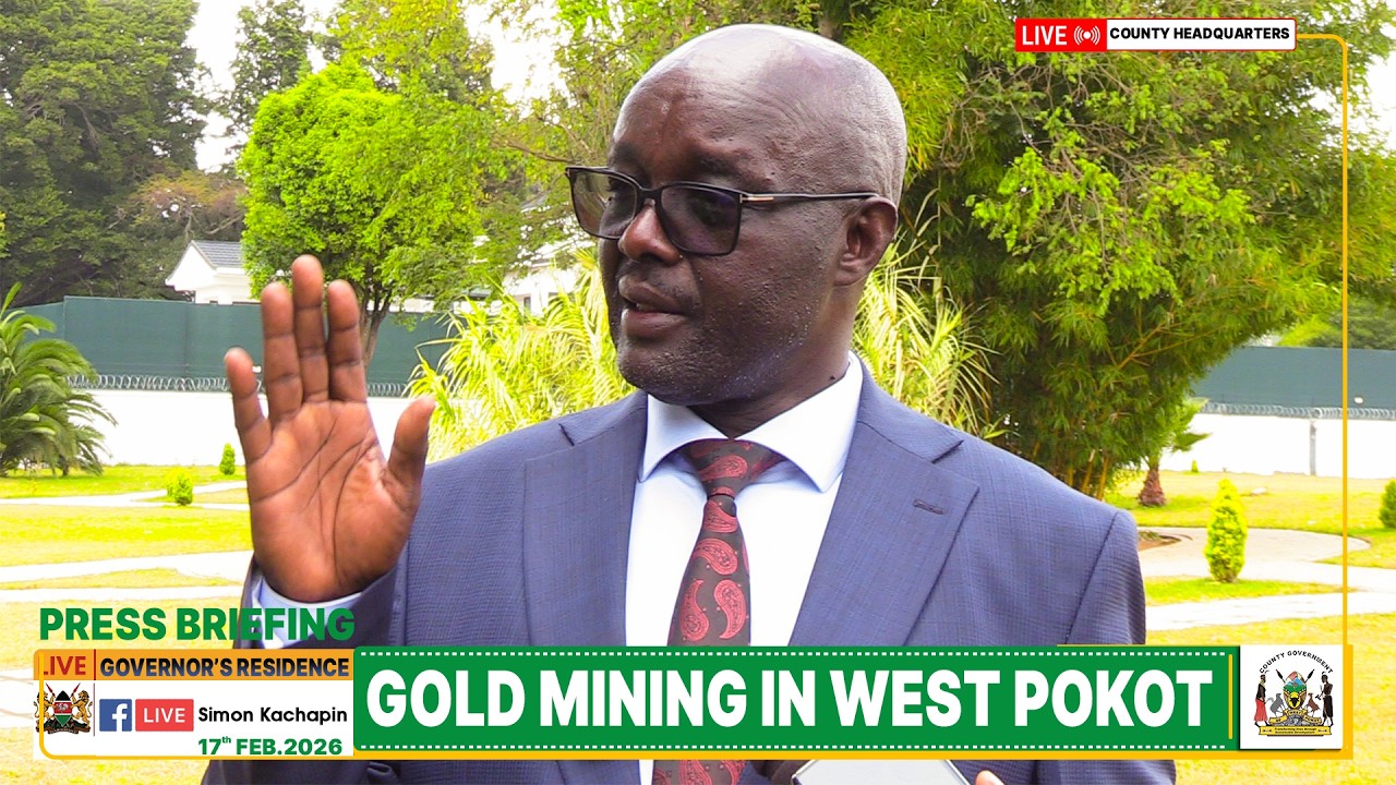 Press Briefing on Gold Mining in West Pokot