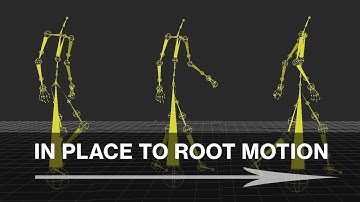 Motionbuilder | Unity   Convert In Place Animations to Root Motion