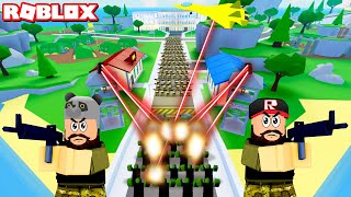 Yüksek Korumalı Asker Adası Kurduk!! - Panda ile Roblox Military Island Tycoon screenshot 4