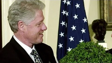 St Patrick's Day: When Bill met Albert, Washington...