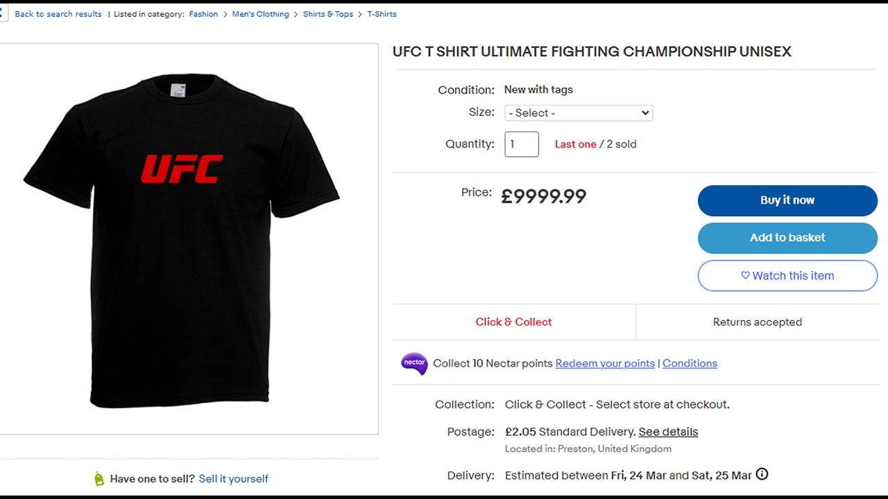 we brought the worst ufc merch on the internet
