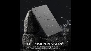 Digital Wallet Backup Challenge: The Robust Waterproof Performance of iMeZone Mnemonic Phrase Board