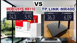 Tp Link Mr400 vs Mercusys Mb110-bts 4g 9 km