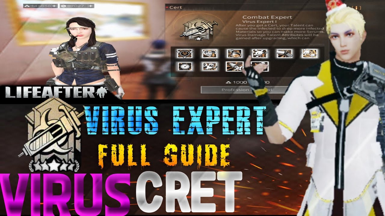 life after virus job | life after virus cert guide | lifeafter hindi | lifeafter virus expert hindi