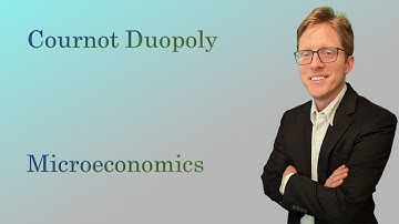 Lecture 13C - Cournot Oligopoly