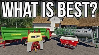 What Is The Best Fertilizer To Use? | Farming Simulator 19