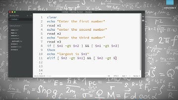 |Operating System | Shell Program - Greatest of three numbers