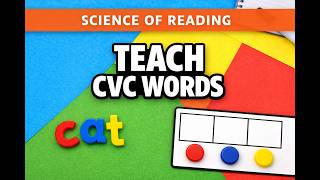 How to Teach CVC Words | Science of Reading Phonics Lesson