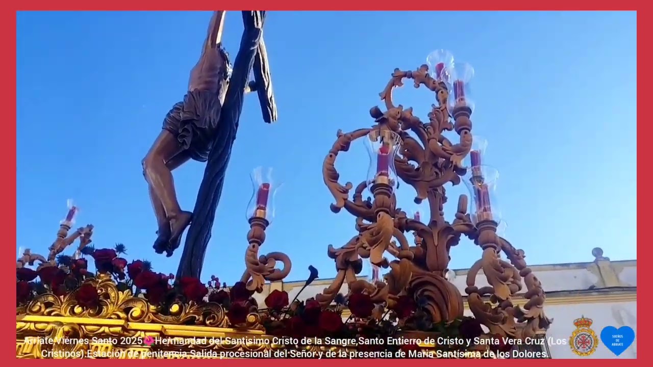 Arriate❤️Viernes Santo🖤2025. Estación de penitencia.Salida procesional del Señor y de la Virgen🌺S.R.