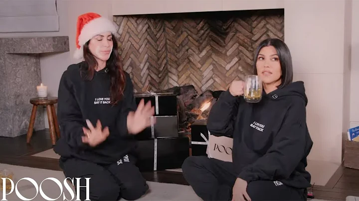 Kourtney Kardashian Barker Unboxes Poosh's 2022 Ho...