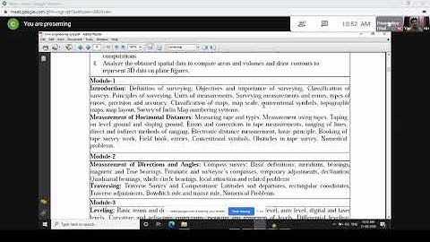 Basic Surveying - Module 1 - Video Lecture - 2