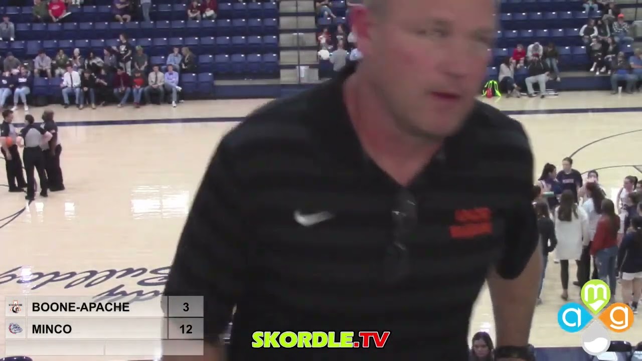 Boone Apache at Minco Girls Basketball