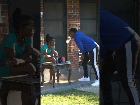 Blowing Smoke In Strangers Face In The Hood YT Famousque 