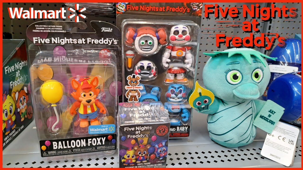 Five Nights at Freddy's Security Breach Mystery Minis Collectible Figures  One FNAF Mystery Figure and 2 My Outlet Mall Stickers : : Toys &  Games