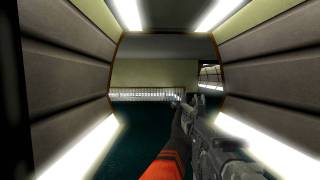 Finished stairs and moving shader
