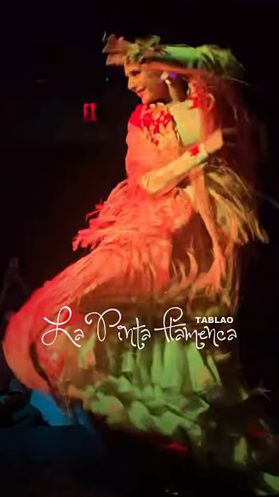 Tablao La Pinta Flamenca, con el baile de La Emi en Phoenix, Arizona.