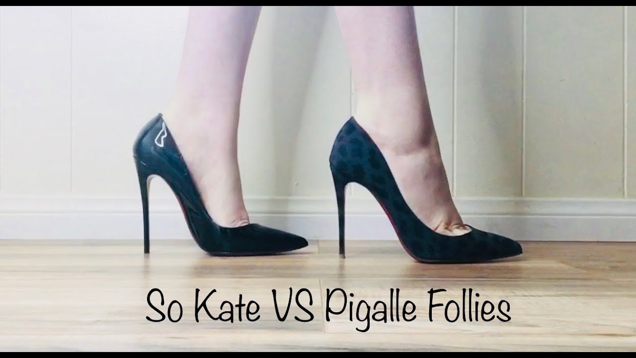 Christian Louboutin Hot Chick vs. So Kate vs. Pigalle