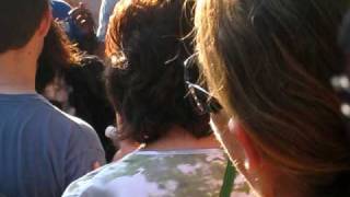 Juliette Lewis Dances in The Audience At Summerstage NYC 8/10!!