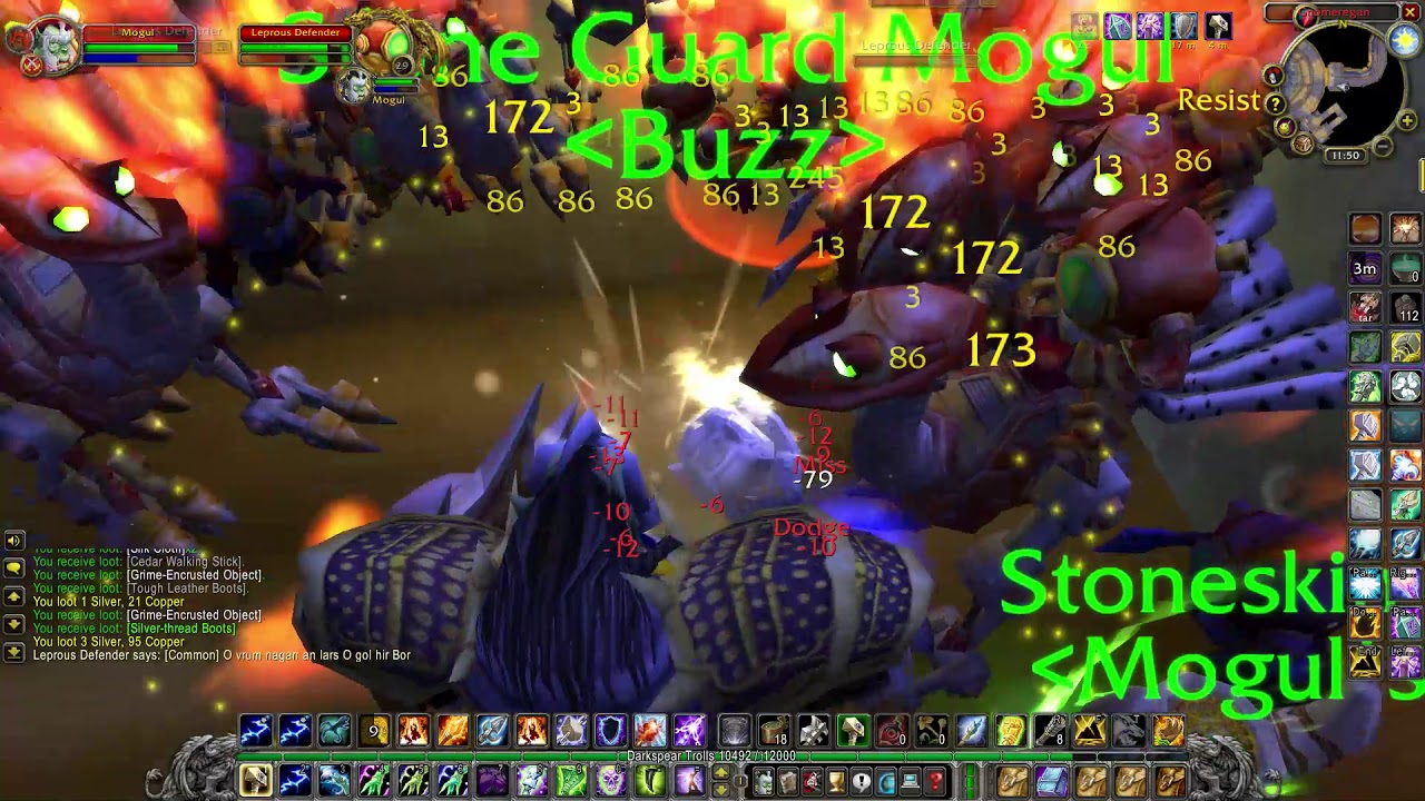 WoW Classic - Ele Shaman Gnomeregan AOE gold farm - YouTube