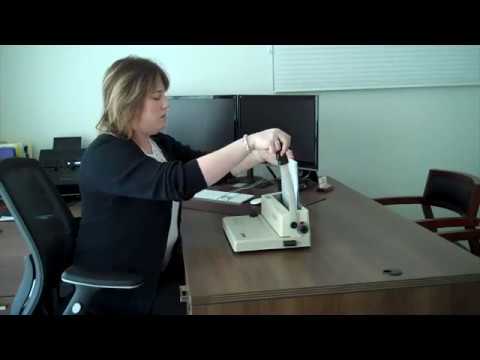 TruBind TB-W12 3:1 Wire Binding Machine