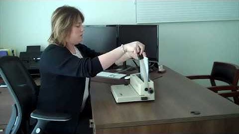 TruBind TB-W12 3:1 Wire Binding Machine