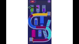 Yarn Flow Level 126. Walkthrough Gameplay 