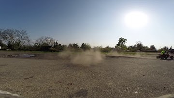 Polaris Predator 500 TLD # GOPRO Hero 3+ Black # drifting quad ATV #damianoitaliano