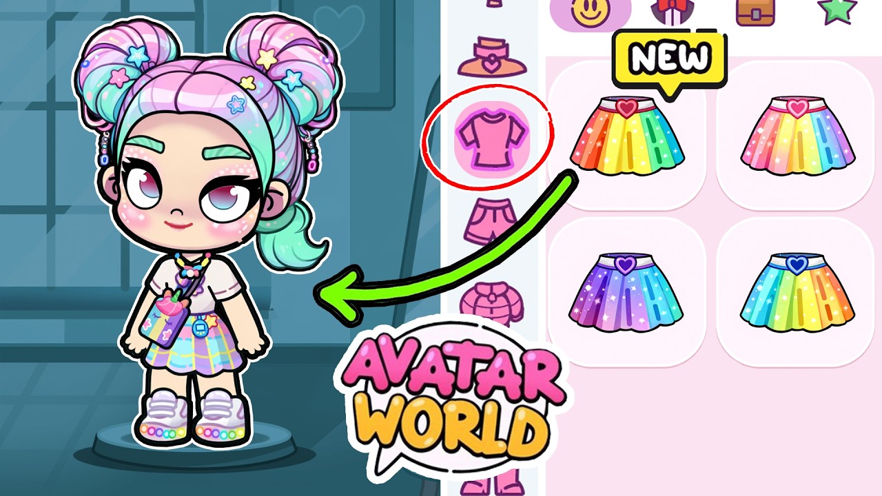 😱 ¡NUEVO OUTFIT ARCOÍRIS de HUNTRIX RUMI! DESBLOQUEA la COLECCIÓN SECRETA en Avatar World 🌎 PAZU