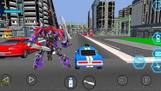 Car Robot Spider Transformer: Muscle Car Robot Transform Game - Android Gameplay screenshot 3