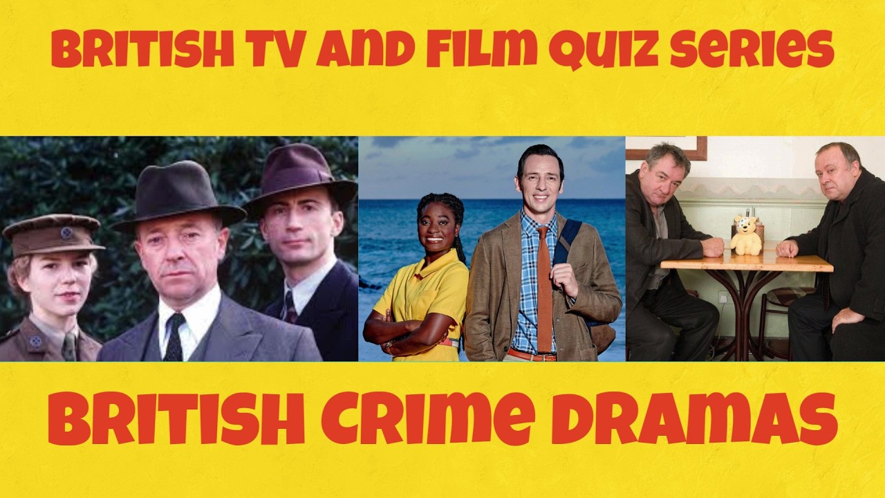 Ultimate British TV Crime Drama Quiz 🔎 | How Well Do You Know UK Detective Shows?