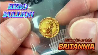 Hero Bullion Unboxing - 2023 110 Oz D Britannia