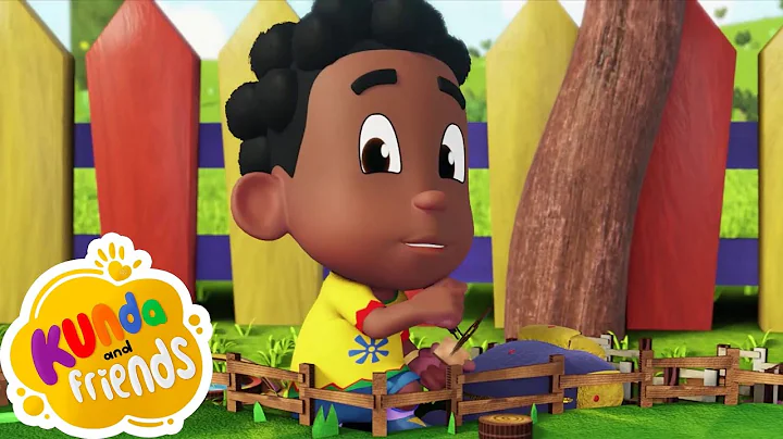 Farm Song | Nursery Rhymes | Kids Cartoons | Animal Sounds | Songs For Kids | Kunda & Friends