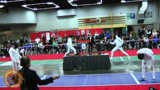 Portland 2012 Epee - L4 - Cody Mattern USA v Peterdi András HUN
