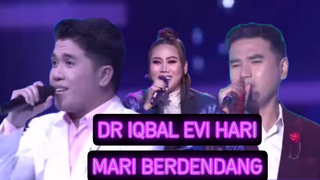 Evi masamba hari putra dr Iqbal mari berdendang