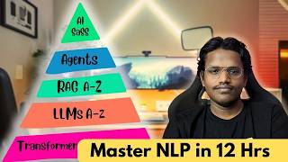 Master NLP in 12 Hours | Transformers, LLMs Pretraining, Finetuning, Deployment, RAG, Agents, Etc... screenshot 2