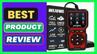 WEJOWE Upgraded OBD2 Scanner Diagnostic Tool, Check Engine Code