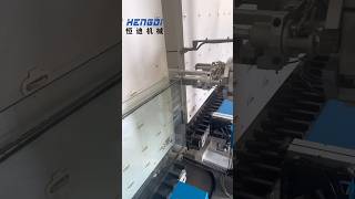 Front-end machine head "double conveying" sealing line #glassmachine