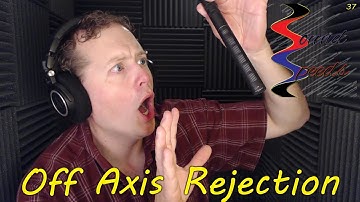 Off Axis Rejection - Sound Speeds
