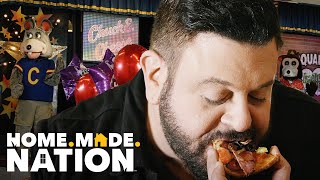 Trying DISCONTINUED 1980s Chuck E. Cheese Pizza (S1) | Adam Eats the 80s | Home.Made.Nation