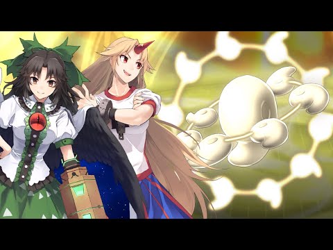 Utsuho and Yuugi vs 20F Magatama of Darkness (Labyrinth of Touhou 2 Steam)