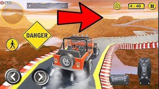Offroad Jeep Prado Driving Car Stunt - 4x4 SUV Impossible Games - Android Gameplay FHD #4 screenshot 4