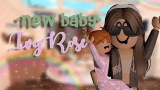 I Adopted a BABY???? Bloxburg roleplay!