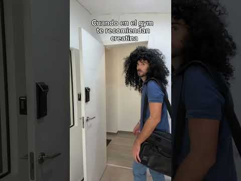 Cuando te confundes y en lugar de creatina usas queratina #humor #creatina #queratina #pelazo