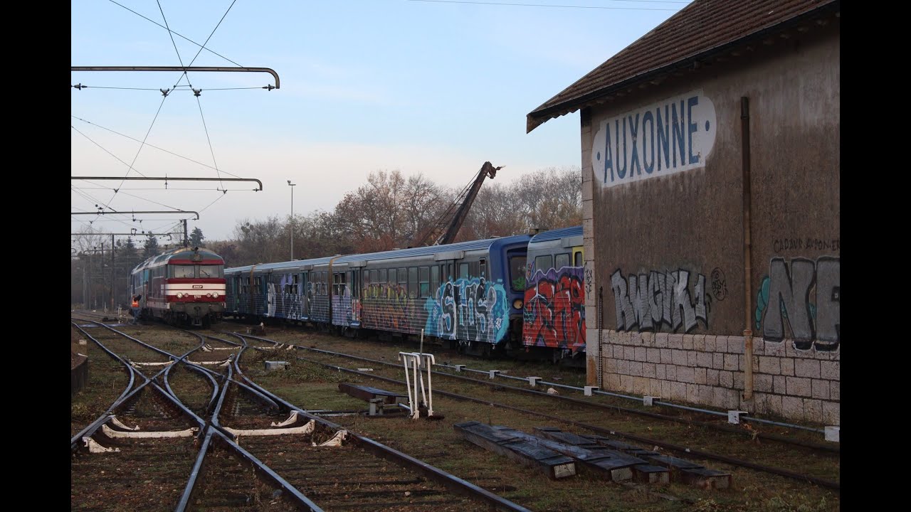 Auxonne au fil de ses rames RRR radiées