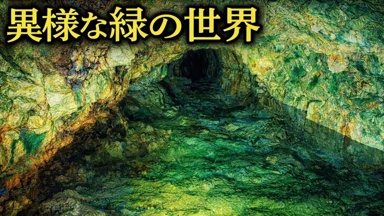 情報のほとんど残っていない廃鉱山。奥に広がっていた“異様な緑の世界”【寺島鉱山跡】/Hidden beautiful places in Japan